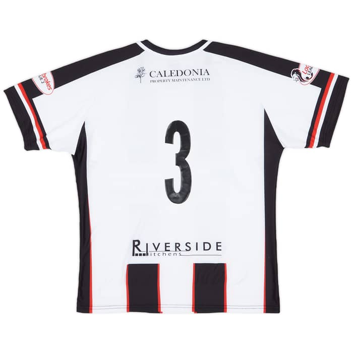 2018-20 Elgin City Match Issue Home Shirt #3