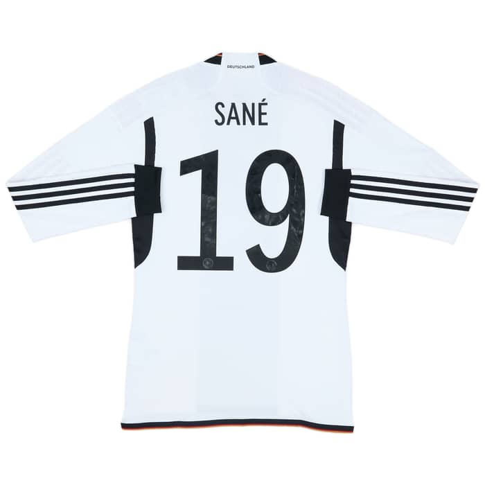 2022-23 Germany Home L/S Shirt Sane #19 (S)