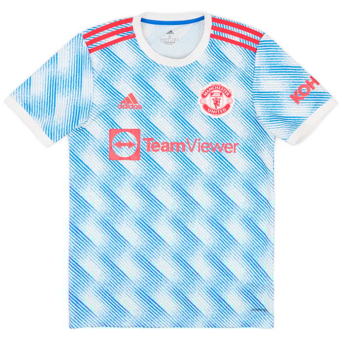 2021-22 Manchester United Away Shirt B. Fernandes #18 - 6/10 - (S)
