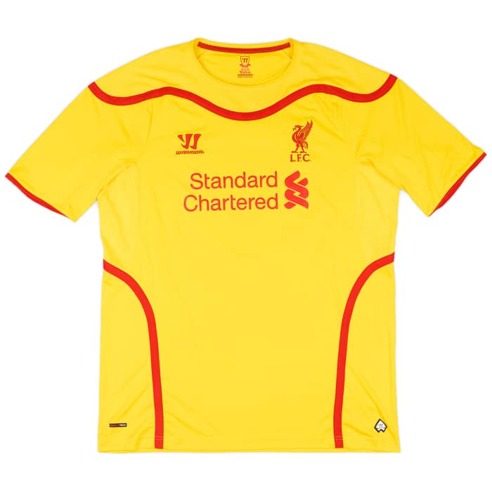 2014-15 Liverpool Away Shirt Gerrard #8 - 6/10 - (XXL)
