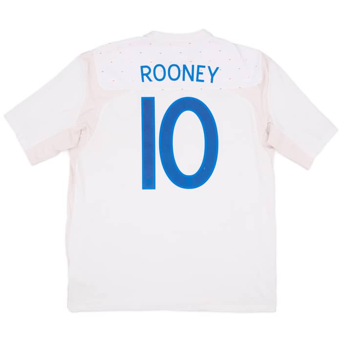 2010-11 England Home Shirt Rooney #10 - 6/10 - (XL)