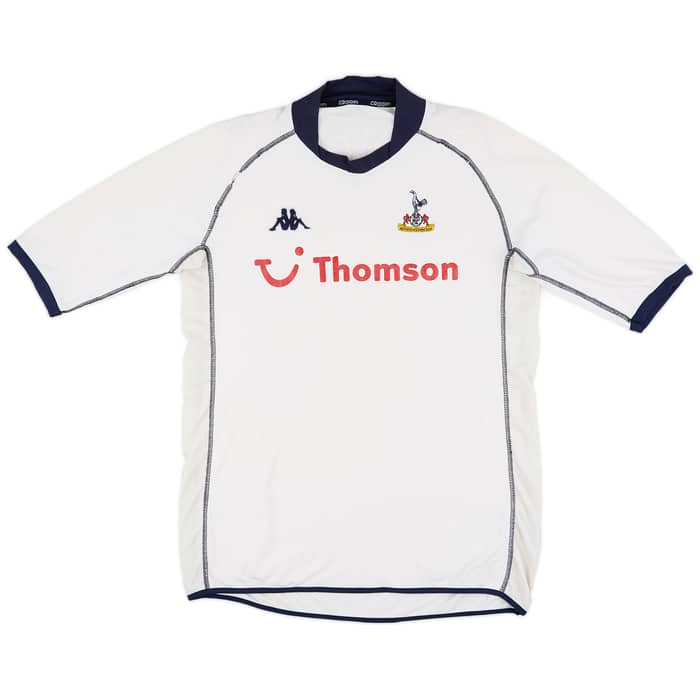 2002-04 Tottenham Home Shirt Sheringham #10 - 6/10 - (XL)
