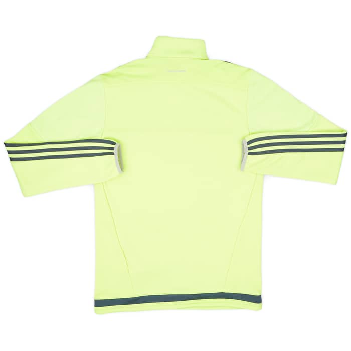 2015-16 Real Madrid adidas 1/4 Zip Drill Top - 5/10 - (XS)