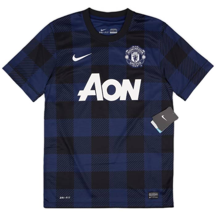 2013-14 Manchester United Away Shirt Rooney #10 (S)