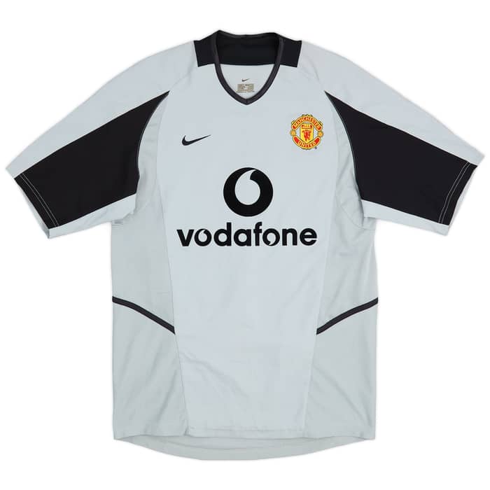 2002-04 Manchester United GK S/S Shirt Barthez #1 - 8/10 - (S)