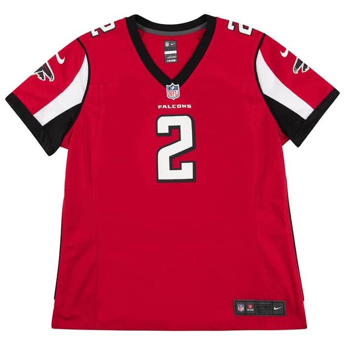 2012-16 Atlanta Falcons Ryan #2 Nike Game Jersey (Home) Womens (L)