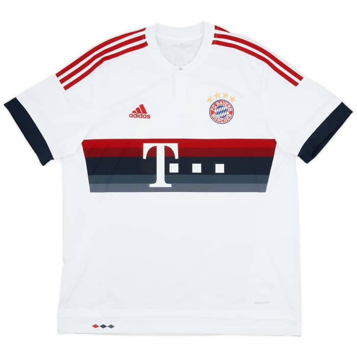 2015-16 Bayern Munich Away Shirt Muller #25 - 9/10 - (XL)