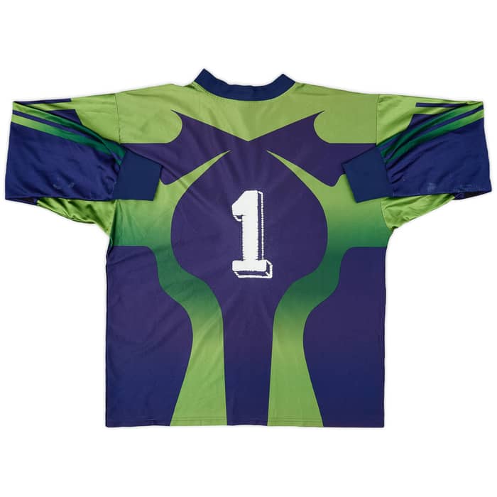 1990s adidas Template GK Shirt #1 - 6/10 - (XXL)