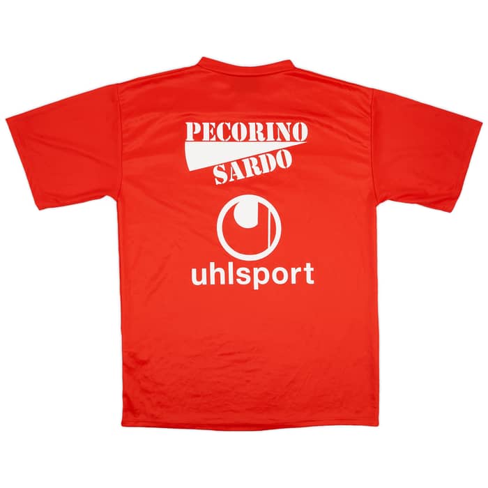 2000-01 Cagliari Uhlsport Training Shirt - 6/10 - (XL)