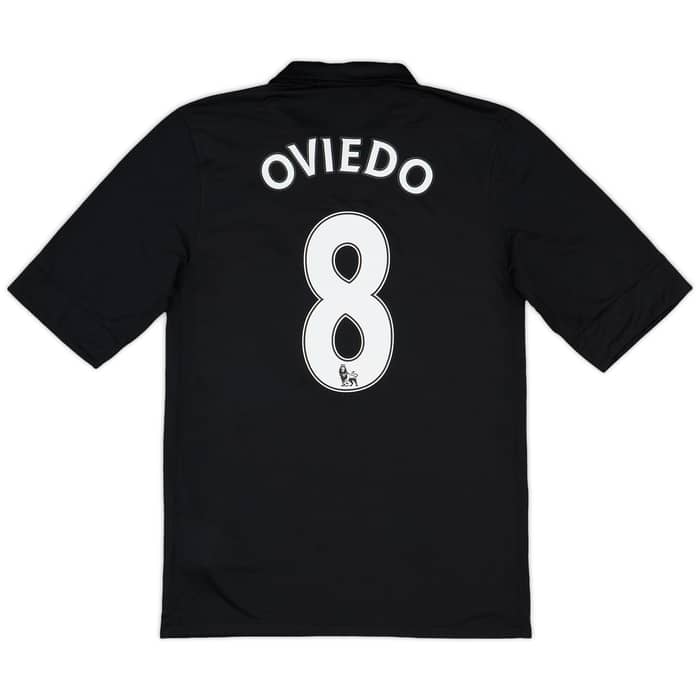 2012-13 Everton Away Shirt Oviedo #8 - 9/10 - (S)