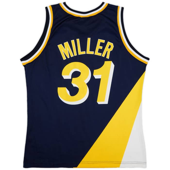 1991-97 Indiana Pacers Miller #31 Champion Away Jersey - 6/10 - (L)
