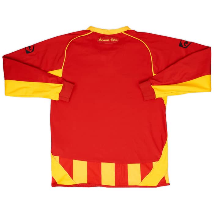 2010-11 Benevento Home L/S Shirt - 8/10 - (L)