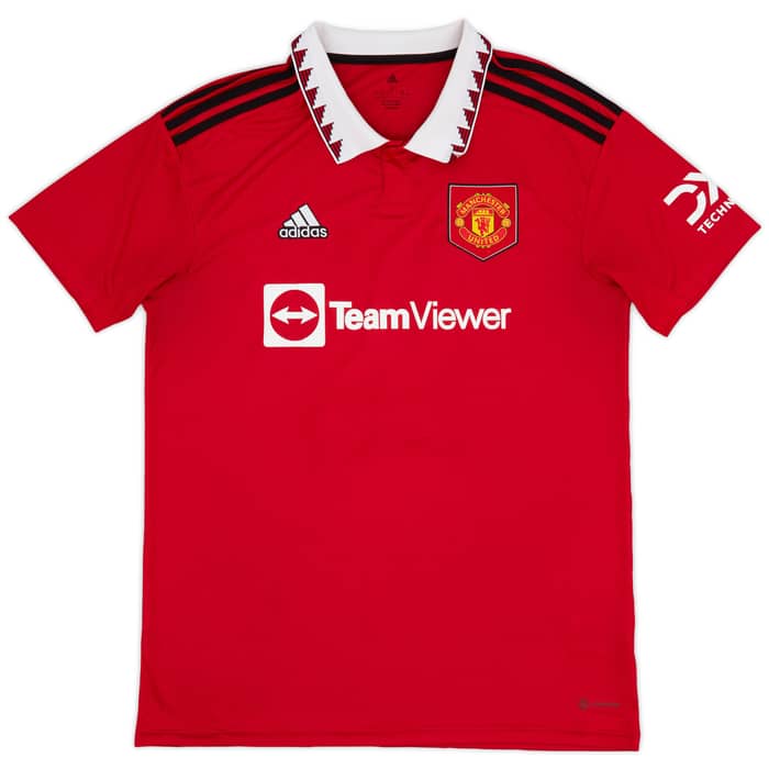 2022-23 Manchester United Home Shirt Sancho #25 - 7/10 - (L)