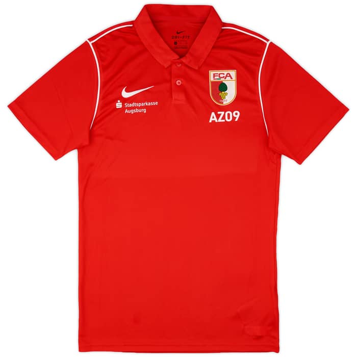 2020-21 FC Augsburg Nike Polo Shirt - 8/10 - (S)