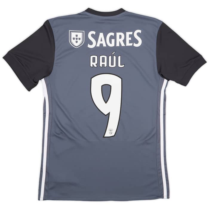 2017-18 Benfica Away Shirt Raul #9 (S)
