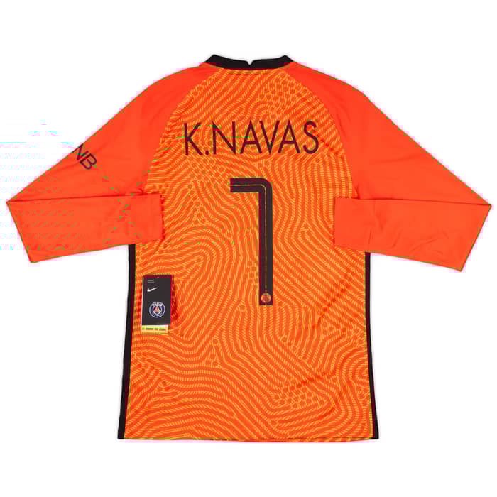 2020-21 Paris Saint-Germain GK Shirt K. Navas #1 (M)