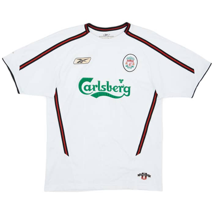 2003-04 Liverpool Away Shirt Gerrard #17 - 5/10 - (S)