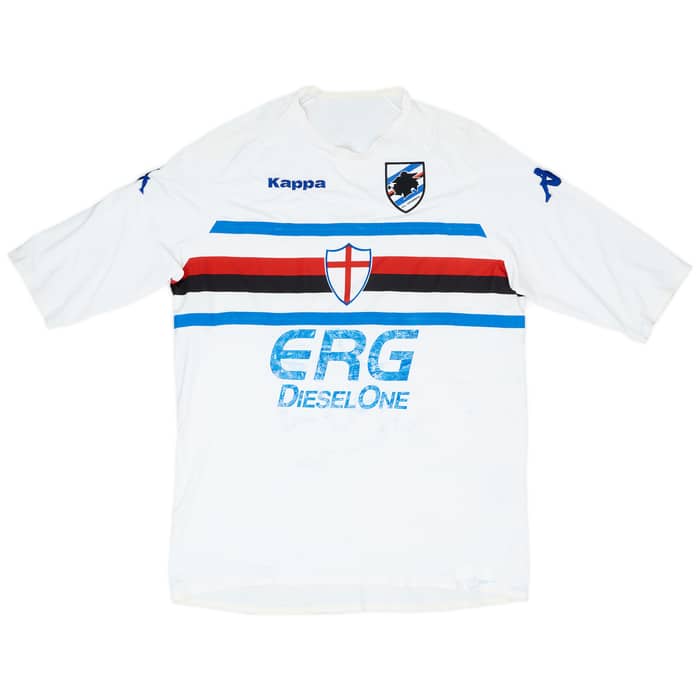 2006-07 Sampdoria Player Issue Away Shirt Volpi #4 - 3/10 - (XXL)