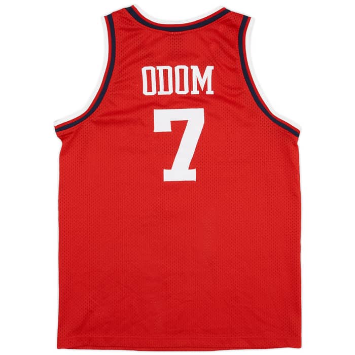 1983-84 San Diego Clippers Odom #7 Nike Rewind Swingman Jersey - 7/10 - (XL.Boys)