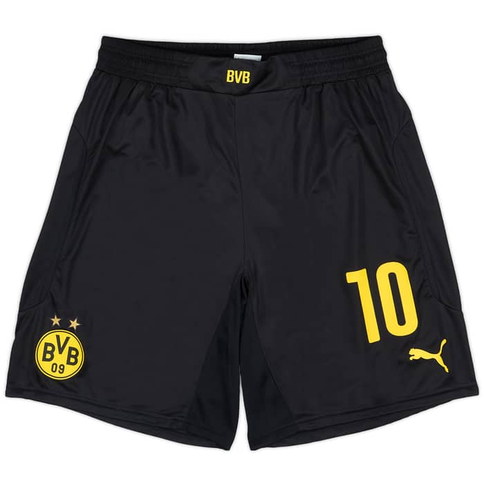 2014-15 Borussia Dortmund Player Issue Home Shorts # - 7/10