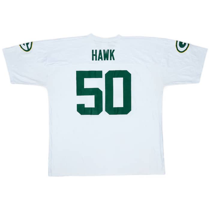 2007 Green Bay Packers Hawk #50 NFL Replica Away Jersey - 8/10 - (XXL)