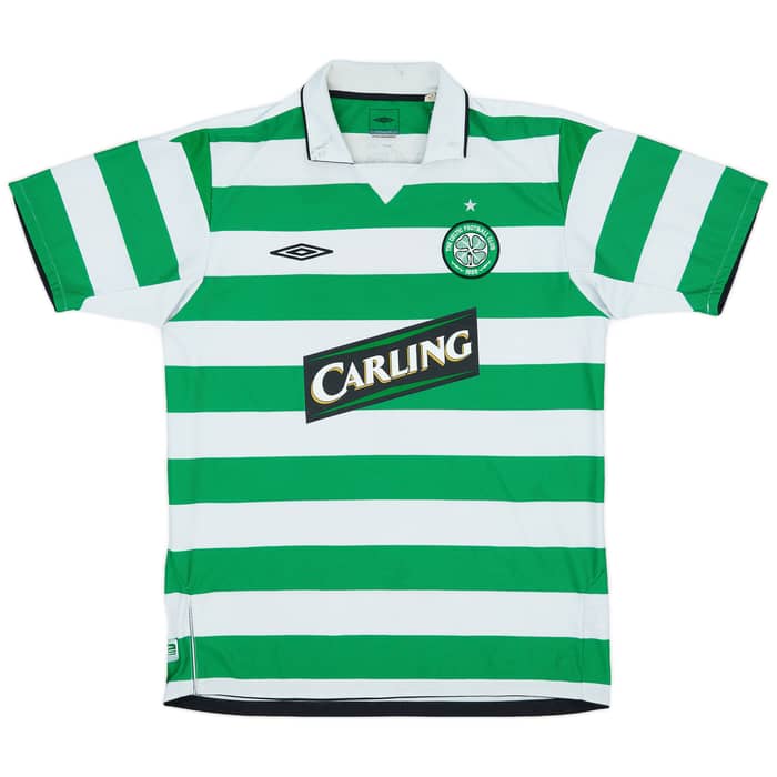 2004-05 Celtic Home Shirt Lambert #14 - 5/10 - (L)