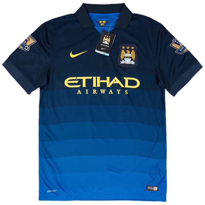 2014-15 Manchester City Away Shirt A.Negredo #9 (M)