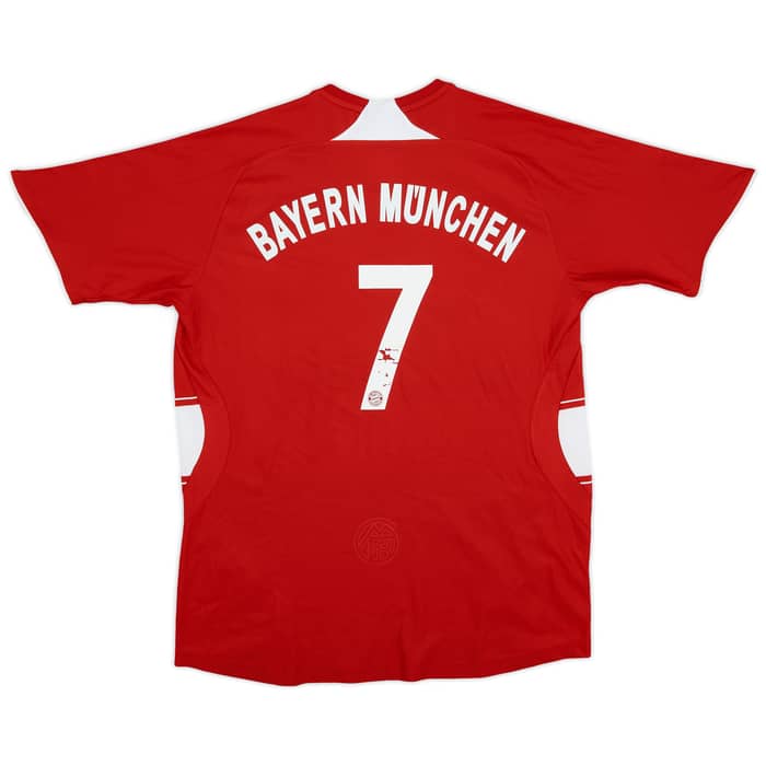 2008-09 Bayern Munich Home Shirt #7 - 6/10 - (L.Boys)
