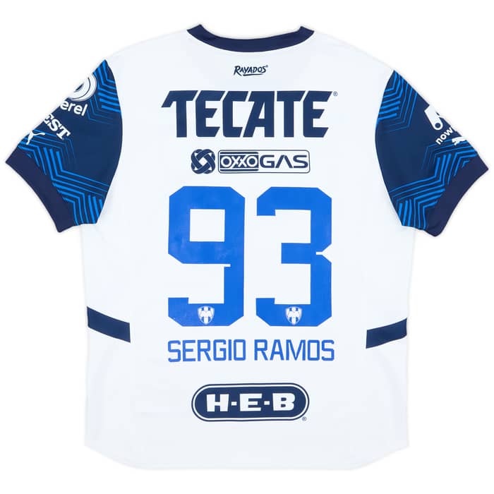 2024-25 Monterrey Away Shirt Sergio Ramos #93