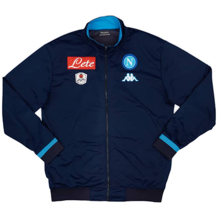 2015-16 Napoli Kappa Tracksuit - 8/10 - (XXL)