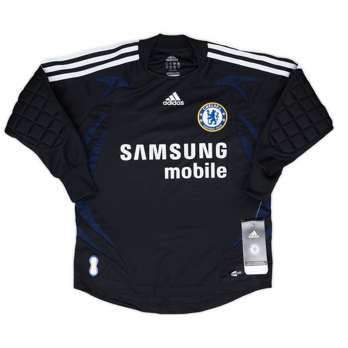 2007-08 Chelsea GK Shirt Cech #1 (XS.Boys)