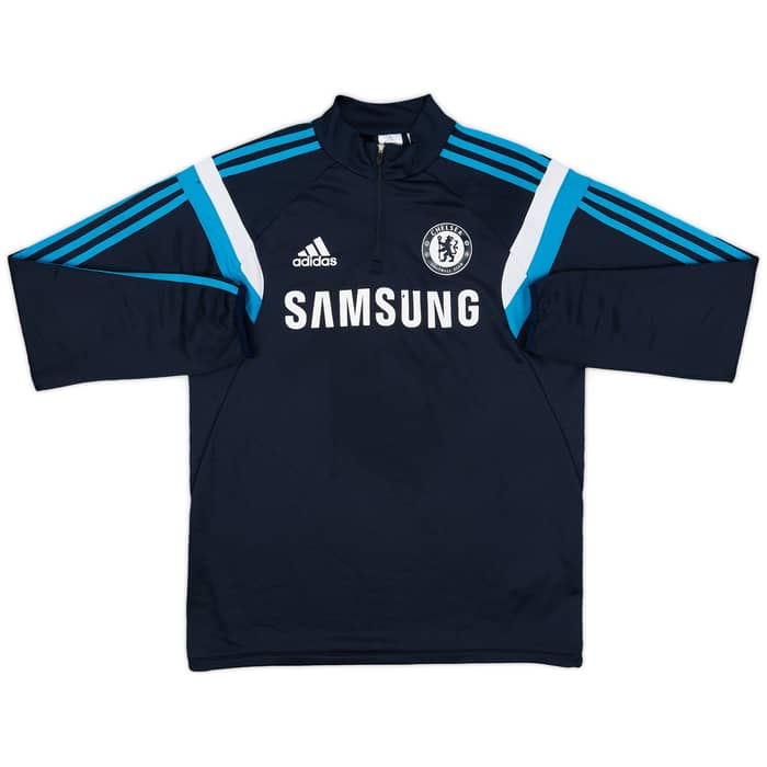 2014-15 Chelsea adidas 1/4 Zip Drill Top - 7/10 - (L)