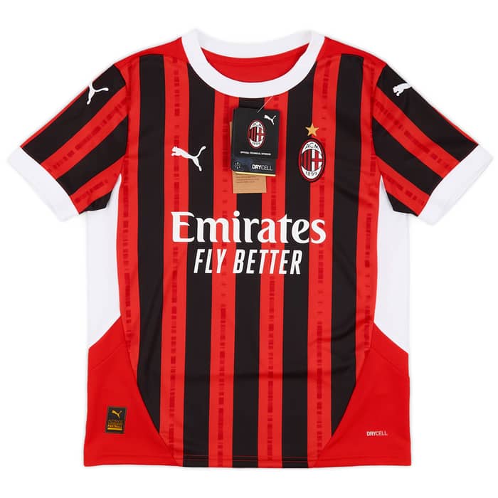 2024-25 AC Milan Home Shirt Rafa Leao #10 (KIDS)