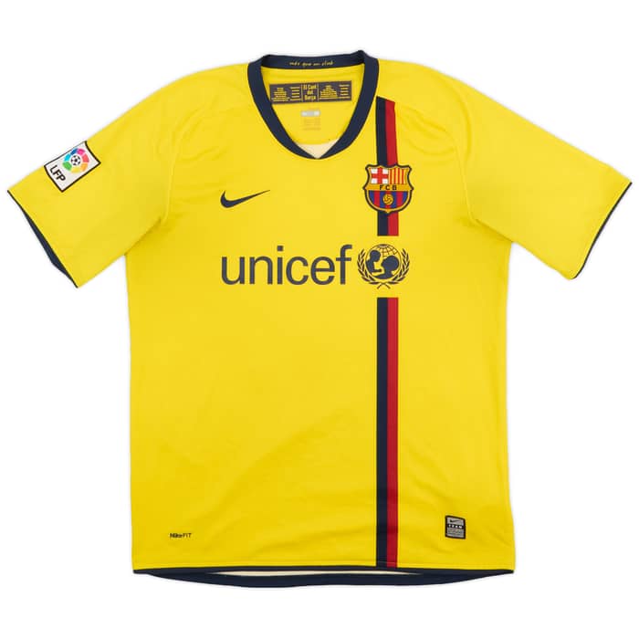 2008-10 Barcelona Away Shirt Messi #10 - 6/10 - (M)