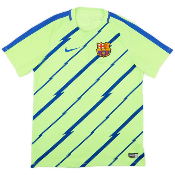 2017-18 Barcelona Nike Training Shirt - 9/10 - (XL)