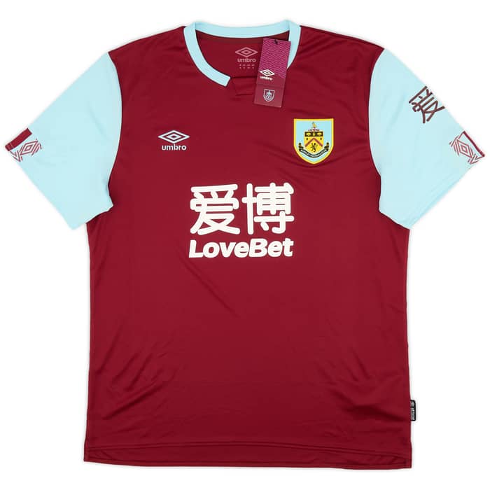 2019-20 Burnley Home Shirt Wood #9 (XL)