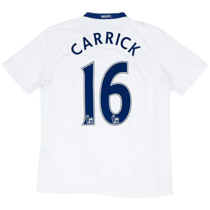 2008-10 Manchester United Away Shirt Carrick #16 - 4/10 - (M)