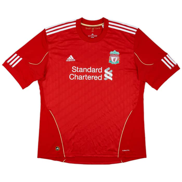 2010-12 Liverpool Home Shirt Suarez #7
