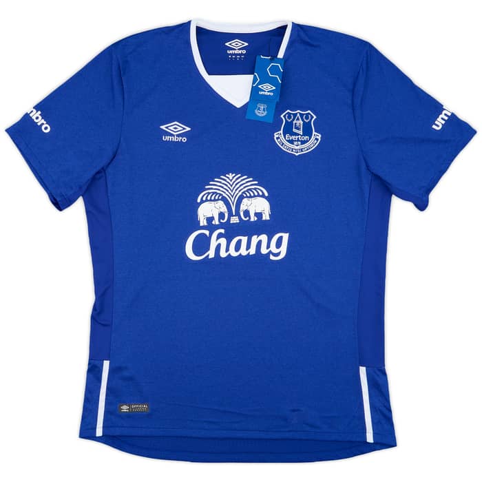 2015-16 Everton Home Shirt Baines #3 (L)