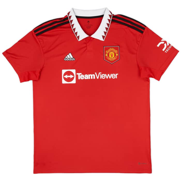 2022-23 Manchester United Home Shirt Ronaldo #7 - 7/10 - (XL)