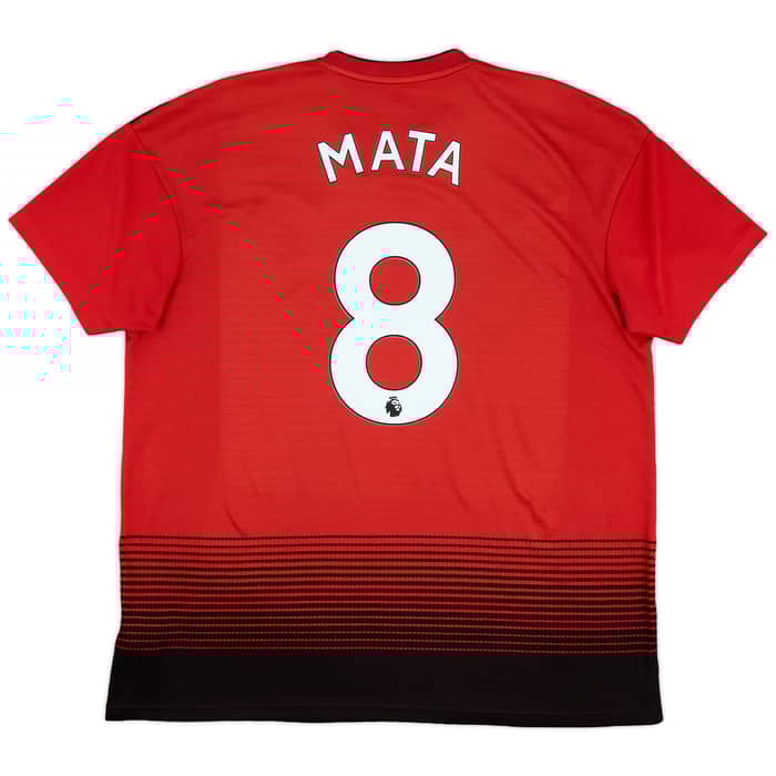 2018-19 Manchester United Home Shirt Mata #8 - 4/10 - (XL)