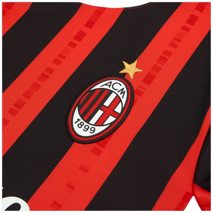 2024-25 AC Milan Home Shirt (KIDS)