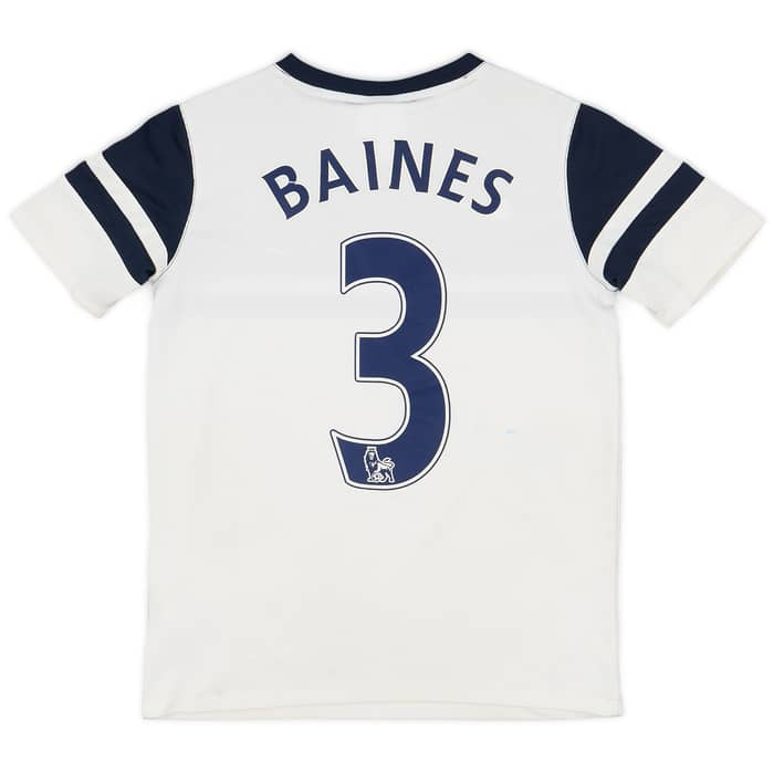 2013-14 Everton Third Shirt Baines #3 - 4/10 - (M.Boys)