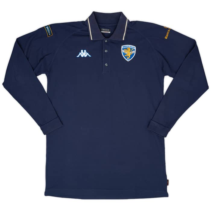 2004-05 Brescia Kappa Polo L/S Shirt - 7/10 - (L)