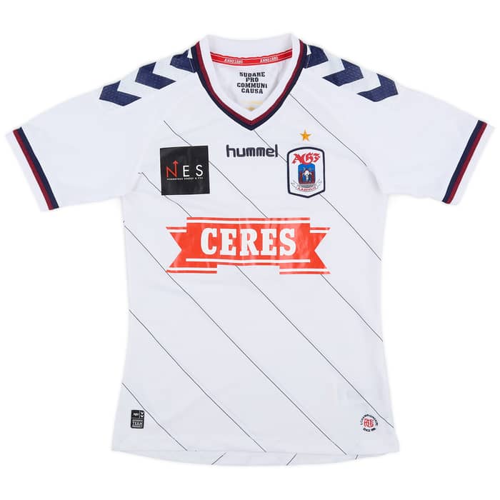 2015-16 AGF Aarhus Home Shirt - 8/10 - (XL.Boys)