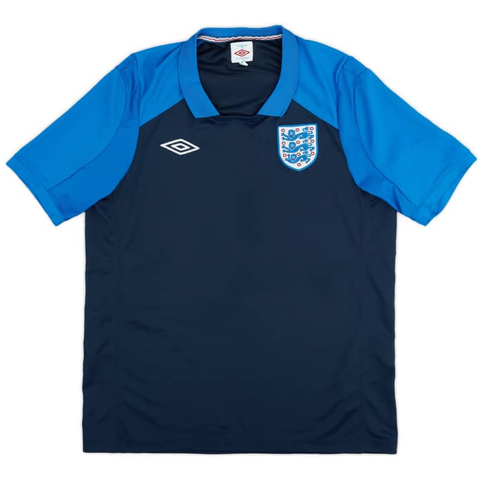 2010-11 England Umbro Training Shirt - 9/10 - (M)