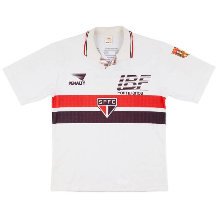 1993 Sao Paulo Home Shirt - 7/10 - (M)