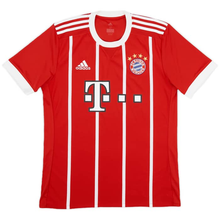 2017-18 Bayern Munich Home Shirt - 9/10 - (M)