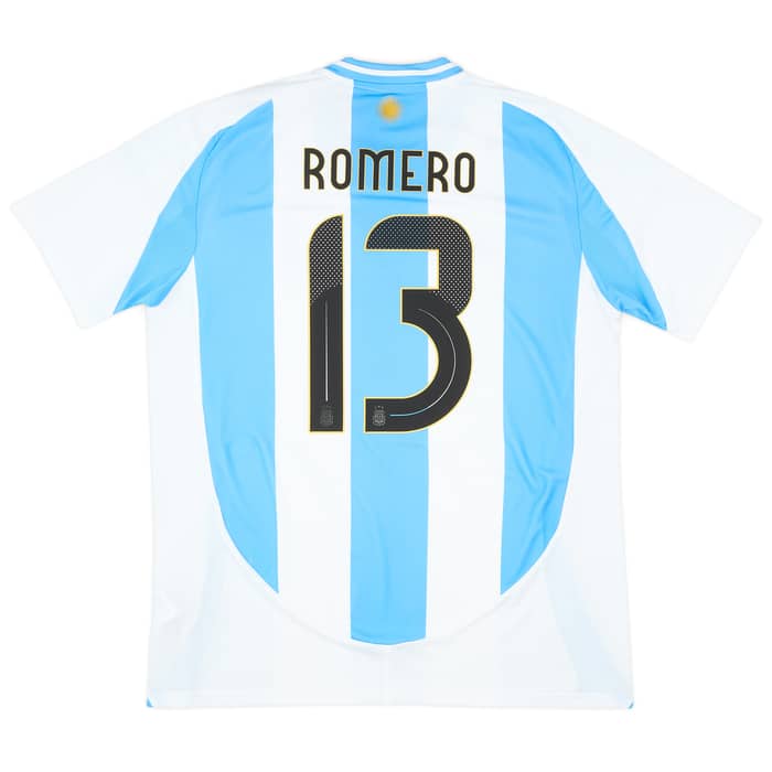 2024-25 Argentina Home Shirt Romero #13