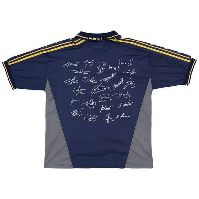 2001-02 Parma 'Signed' Finale TIM Cup Away Shirt - 8/10 - (XL)